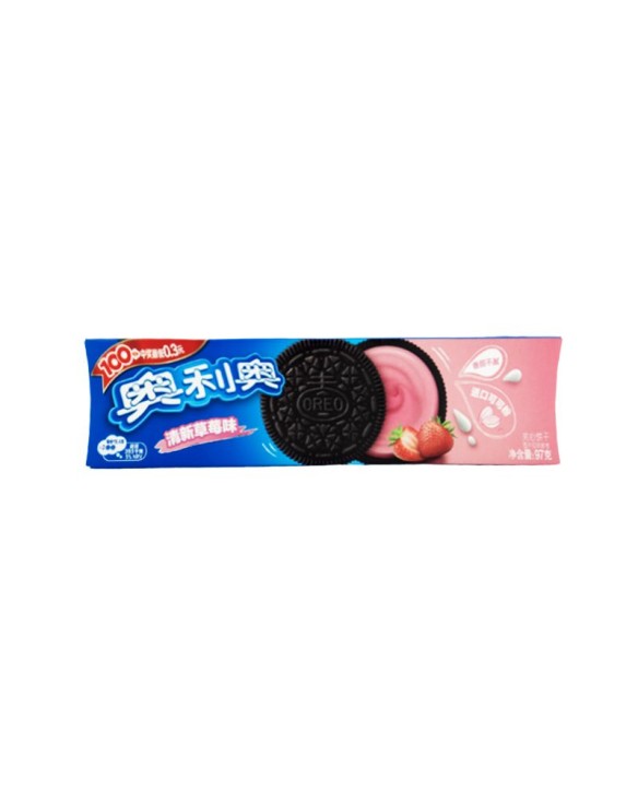 Galletas Oreo sabor Fresa 97g