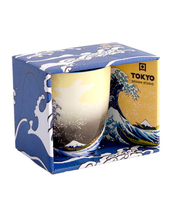 Taza de té "Hokusai" 8,5x10cm