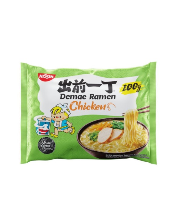 Tallarines instantaneos de pollo nissin 100g