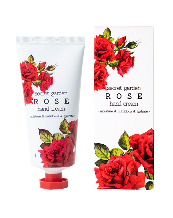 Crema de manos Secret Garden Rose 100ml