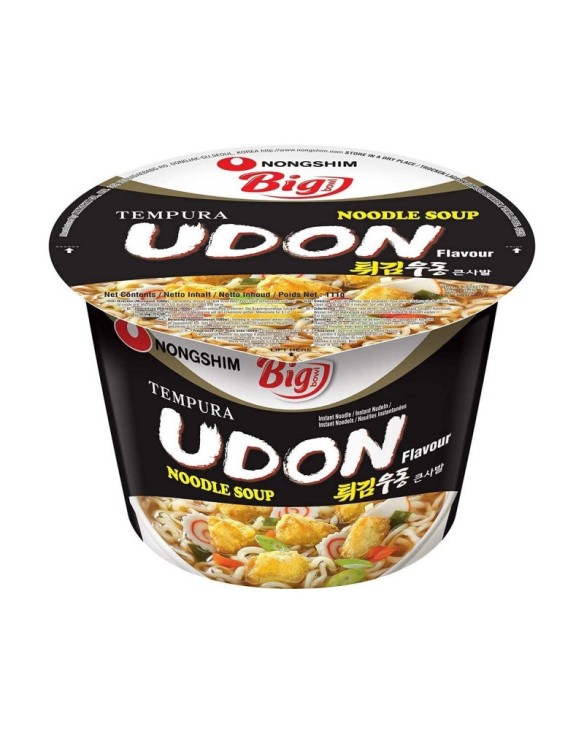 Bowl grande de tallarines udon nongshim 111g