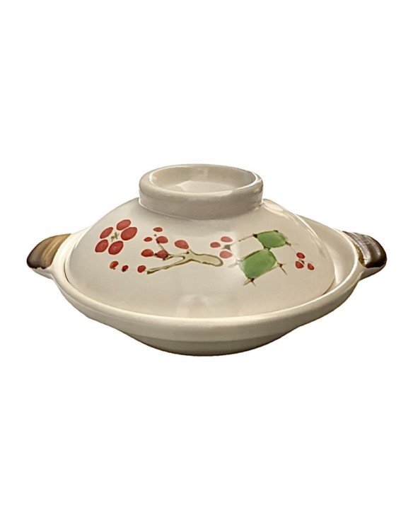 Cazuela de barro con 2 asas 19cm