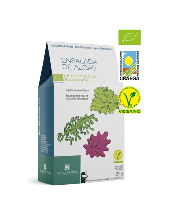 Ensalada de algas eco Porto Muiños 25g