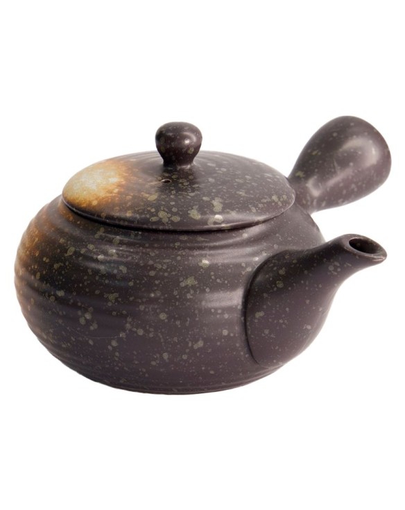 Tetera de Porcelana con Mango "Edo Brown" (450ml)