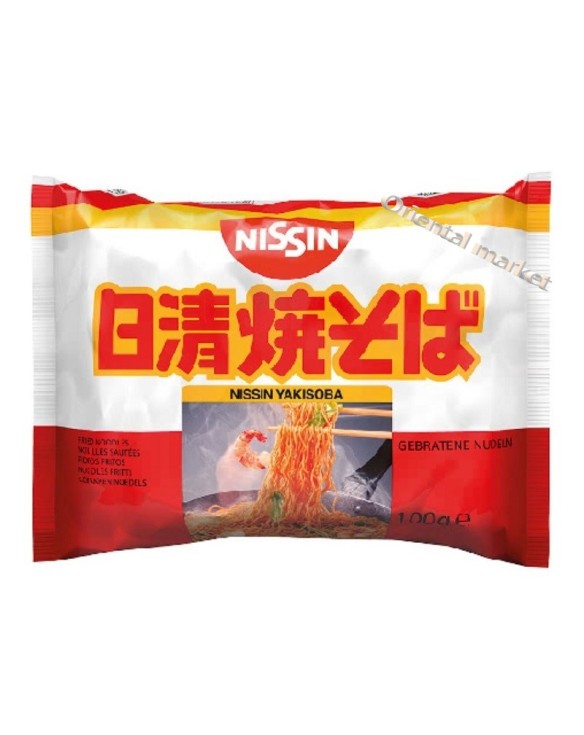 Tallarines Instantáneos yakisoba nissin 100g