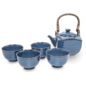 Set para té de porcelana "azul"