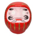 Figura Daruma 9cm. "rojo"
