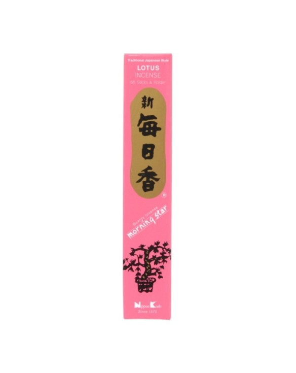 Incienso Lotus "Morningstar". 50 sticks.