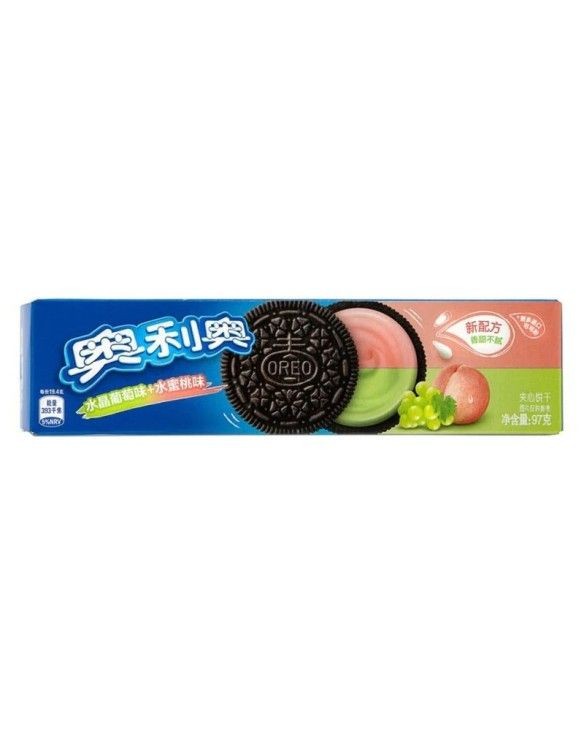 Galletas Oreo sabor Melocotón y Uva 97g