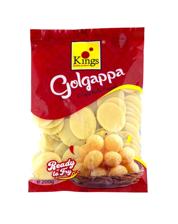 Pani Puri Golcappa Kings 200g 80uds