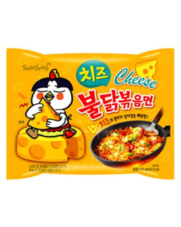 Tallarines BULDAK Samyang sabor Queso 140g