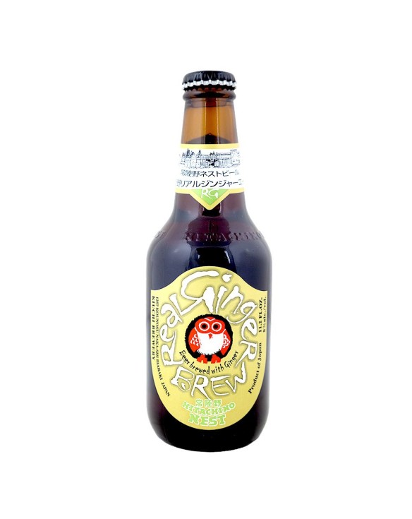 Cerveza Hitachino Japonesa Ginger Ale 330ml Alc.8%