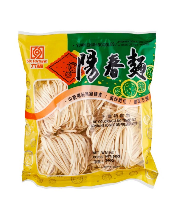 Tallarines yan chun six fortune 340g
