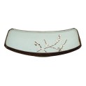 Plato rectangular de porcelana soshun 12,5cm