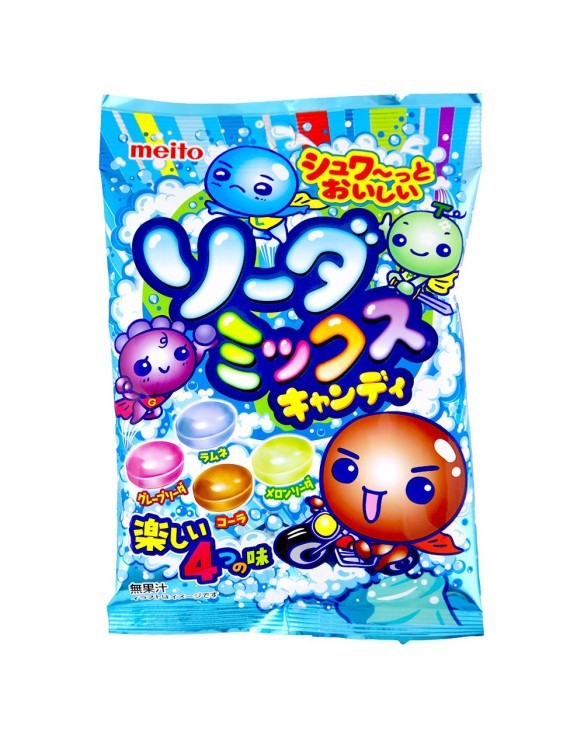 Mix de caramelos 4 sabores (MEITO) 56g