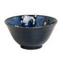 Cuenco de porcelana soshum azul 7cm