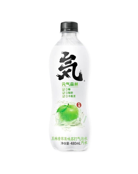 Bebida Chi Forest Gaseosa de Manzana Verde 480ml
