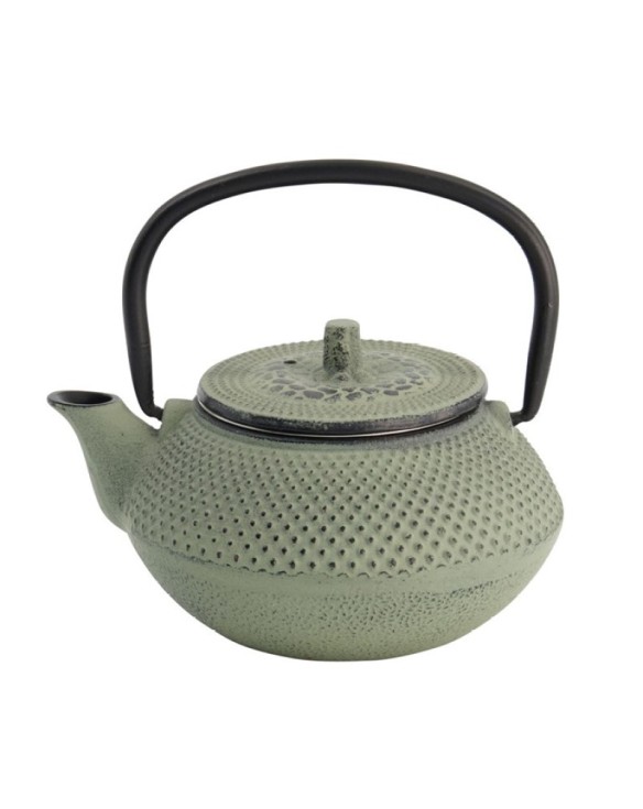 Tetera de hierro 0,35L "puntos verdes"