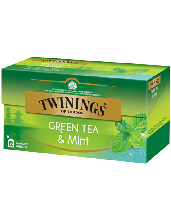 Té Verde Twinings con Menta 25uds.