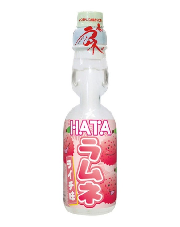 Bebida ramune sabor lychee Hata Ramune 200ml