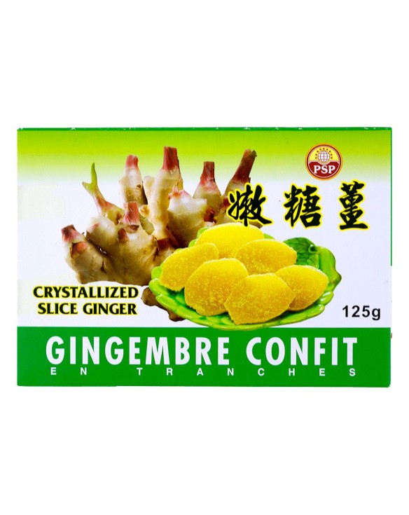 Jengibre confitado Psp 125g