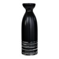 Jarra de porcelana para sake 180ml black maru