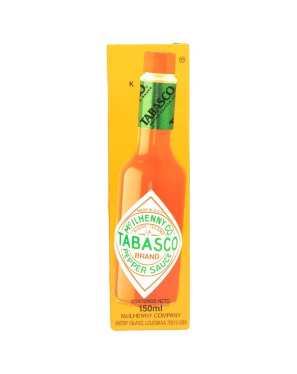 Salsa de chiles rojos picante Tabasco 150ml