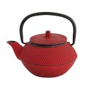 Tetera de hierro 0,35L "puntos rojos"