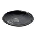 Plato redondo de porcelana black maru 2,7cm