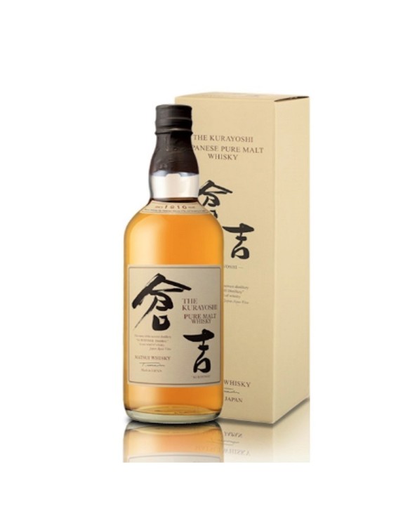 Whisky japonés pure malt (KURAYOSHI) (Alc.43%) 70cl