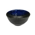Copa de porcelana para sake grafito azul 6x3,5xm.