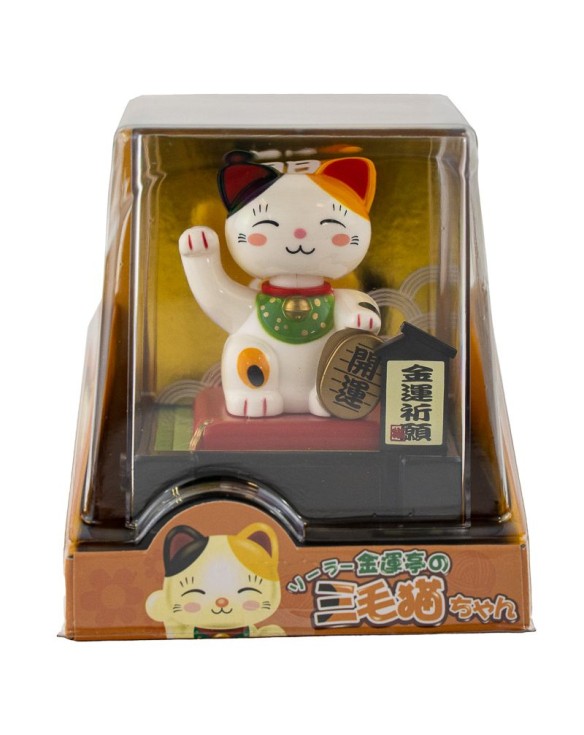 Figura solar con movimiento "Gato" 9cm