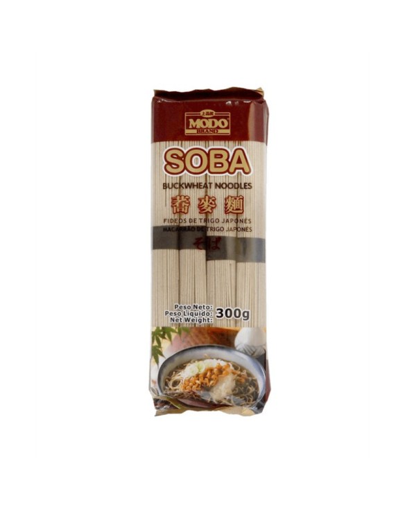 Tallarines japoneses de soba de trigo sarraceno modo 300g