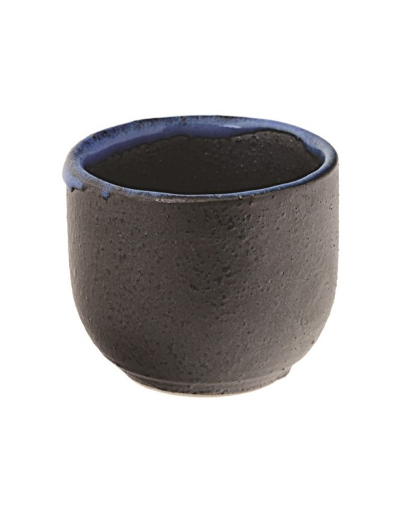 Copa de porcelana para sake grafito azul 4cm