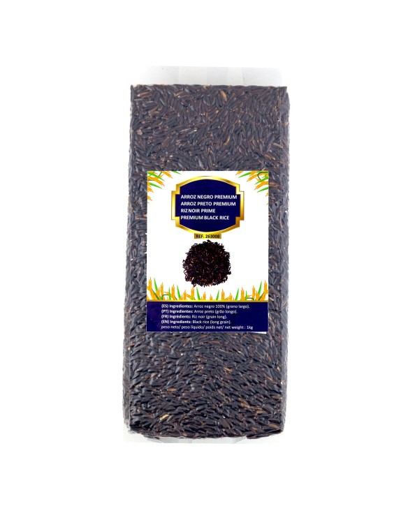 Arroz negro premium 1kg