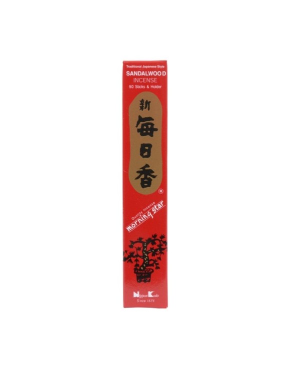Incienso Sandalwood "Morningstar". 50 sticks.
