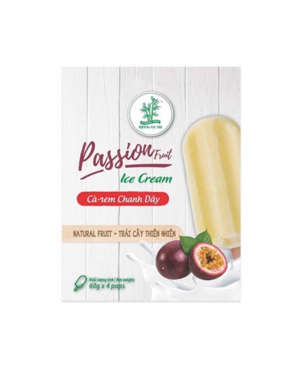 Helado sabor maracuyá (BAMBOO TREE) 60g