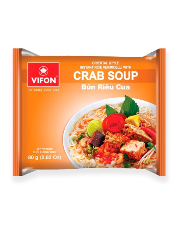 Fideos Vifon de Arroz sabor Cangrejo 80g