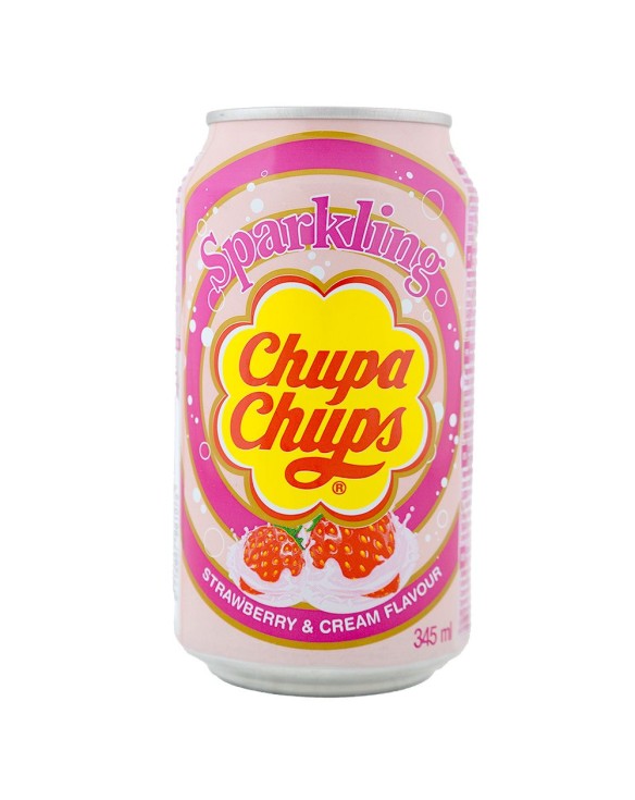 Chupa Chups Soda sabor Fresa 345ml