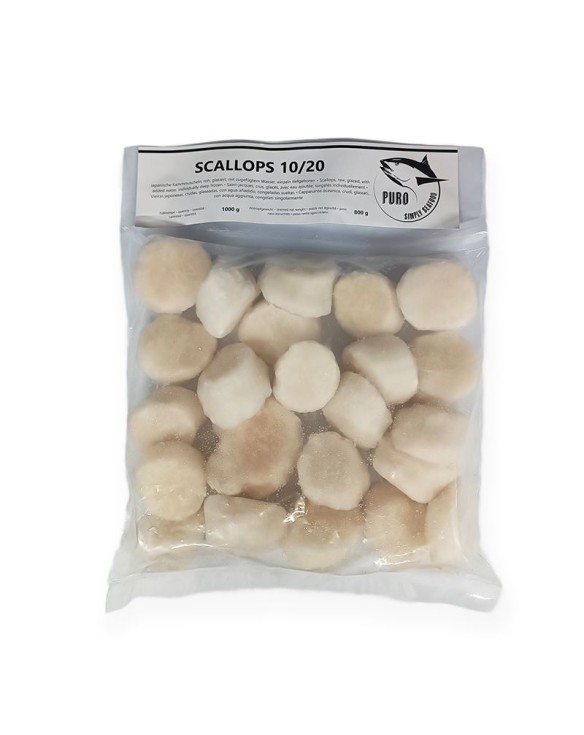 Carne vieira hotate (10/20) 1kg