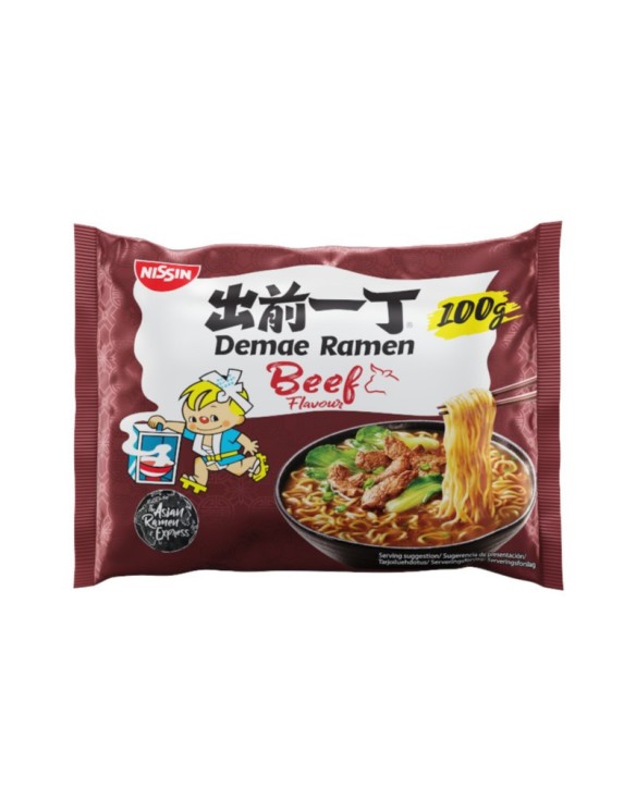 Tallarines instantaneos de ternera nissin 100g