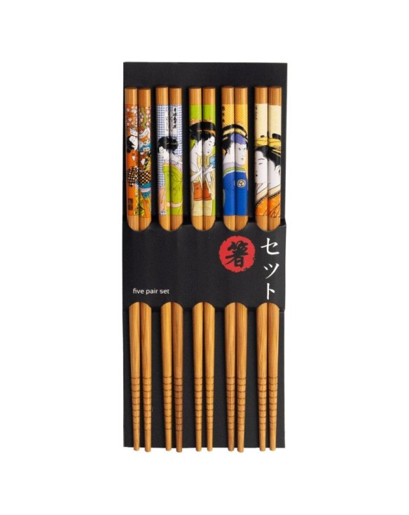 Palillo Geisha 22,5cm 5 pares
