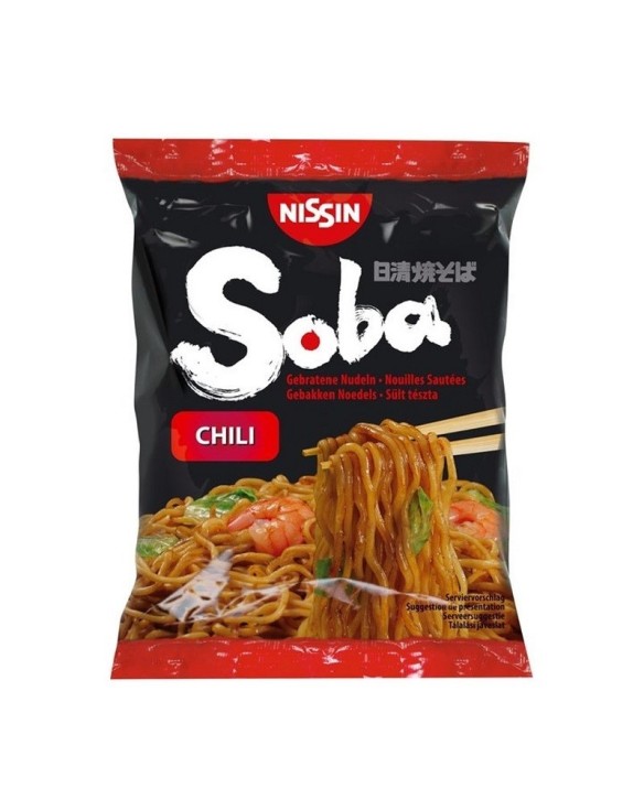 Tallarines Instantáneos yakisoba de sabo con chili nissin 111g