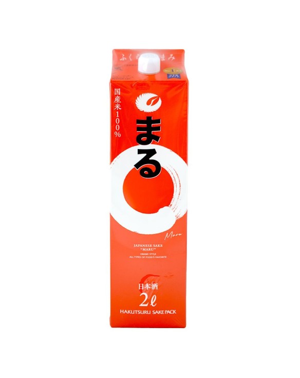 Sake japones maru futsushu Hakutsuru 2L.Alc.13,5%