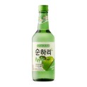 Soju corea sabor manzana Soju 360ml .Alc.12%