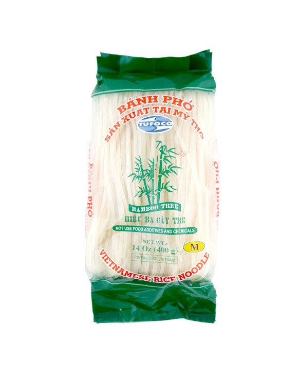 Tallarines de arroz 3mm-m Bamboo Tufoco 400g