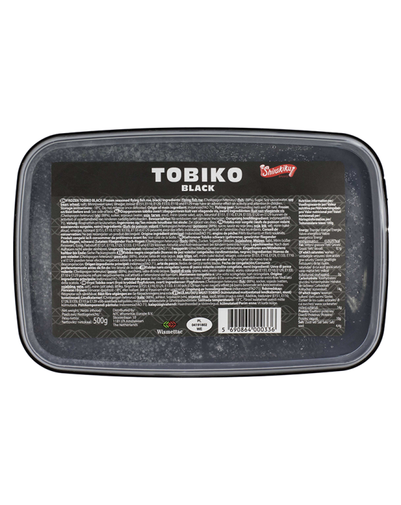 Huevas tobiko negro Shirakiku 500g