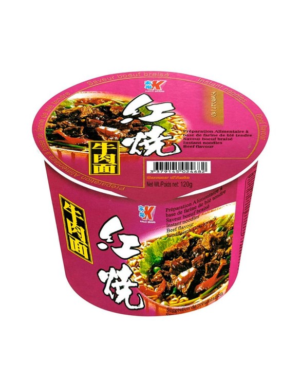 Bowl de tallarines sabor a ternera kailo 120g