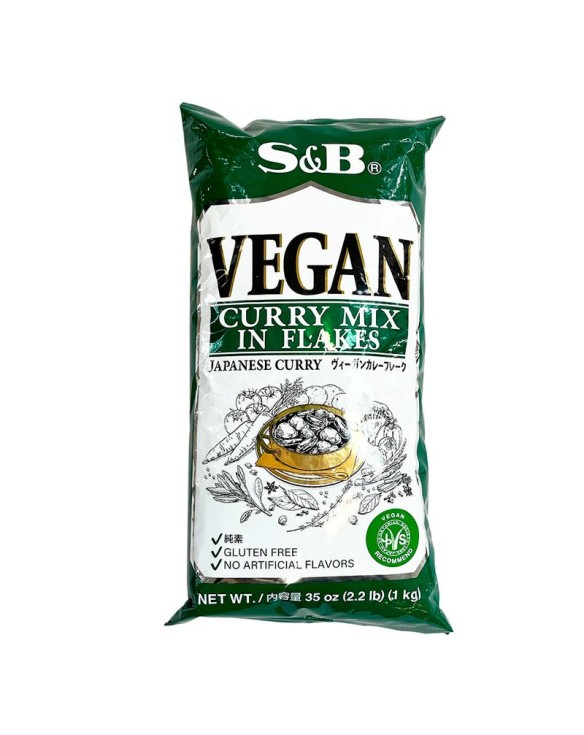 Curry mix en flakes S&B vengano 1kg
