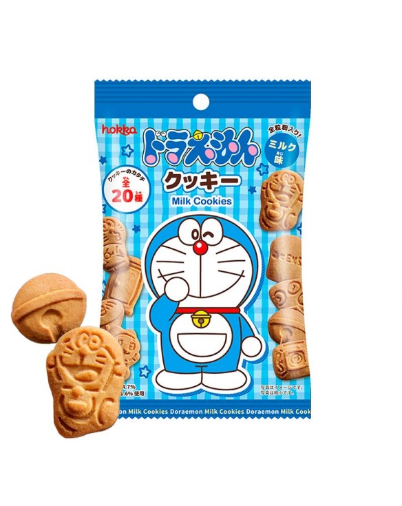 Galletas Hokka de Leche formas de Doraemon 50g